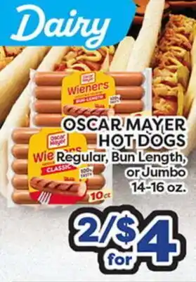 Torres Supermercado OSCAR MAYER HOT DOGS offer