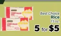 Living Fresh Market Best Choice Rice offer