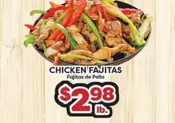 Torres Supermercado CHICKEN FAJITAS offer
