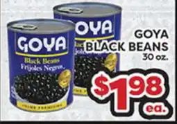 Torres Supermercado GOYA BLACK BEANS offer