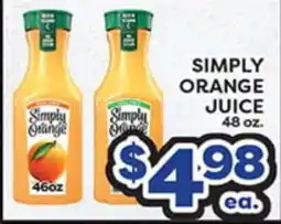 Torres Supermercado SIMPLY ORANGE JUICE offer