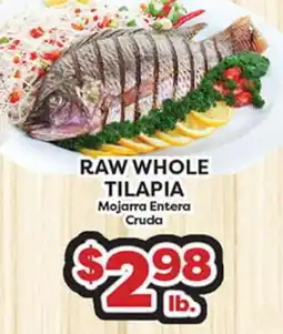 Torres Supermercado RAW WHOLE TILAPIA offer