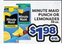 Torres Supermercado MINUTE MAID PUNCH OR LEMONADES offer