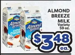 Torres Supermercado ALMOND BREEZE MILK offer