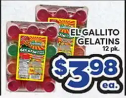 Torres Supermercado EL GALLITO GELATINS offer