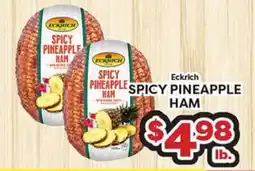 Torres Supermercado Eckrich SPICY PINEAPPLE HAM offer