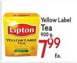 World Fresh Market Lipton Yellow Label Tea offer