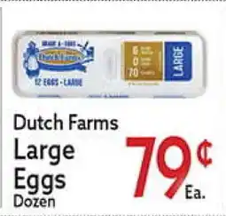 World Fresh Market Dutch Farms Large Eggs offer