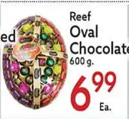 World Fresh Market Reef Oval Chocolate offer