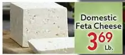 World Fresh Market Domestic Feta Cheese offer