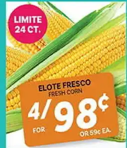 El Paso Grande ELOTE FRESCO offer