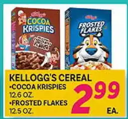El Paso Grande KELLOGG'S CEREAL offer
