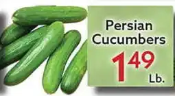 World Fresh Market Persian Cucumbers offer
