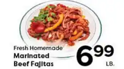 Rich's Fresh Market Fresh Homemade Marinated Beef Fajitas offer