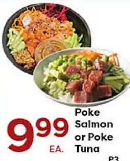 Rich's Fresh Market Poke Salmon or Poke Tuna offer