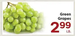 Rich's Fresh Market Green Grapes offer