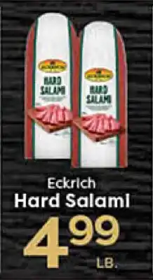 Rich's Fresh Market Eckrich Hard Salami offer