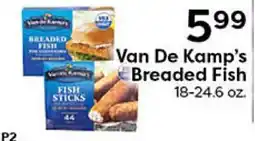 Rich's Fresh Market Van De Kamp's Breaded Fish offer