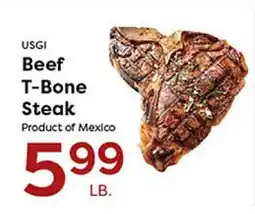 Rich's Fresh Market USGI Beef T-Bone Steak offer
