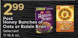 Rich's Fresh Market Post Honey Bunches of Oats or Raisin Bran offer