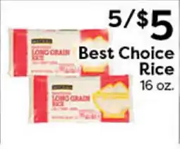 Rich's Fresh Market Best Choice Rice offer