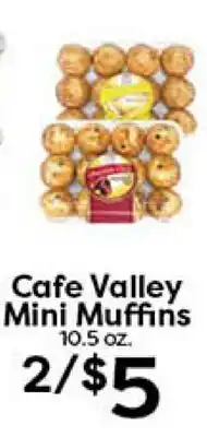 Rich's Fresh Market Cafe Valley Mini Muffins offer
