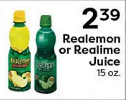 Rich's Fresh Market Realemon or Realime Juice offer