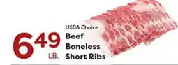 Rich's Fresh Market USDA Choice Beef Boneless Short Ribs offer
