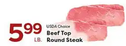 Rich's Fresh Market USDA Choice Beef Top Round Steak offer