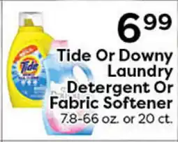 Rich's Fresh Market Tide Or Downy Laundry Detergent Or Fabric Softener offer
