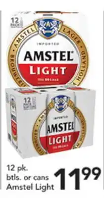 Pete's Fresh Market Amstel Light offer