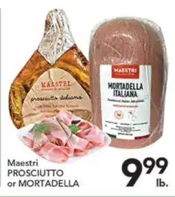 Pete's Fresh Market Maestri PROSCIUTTO or MORTADELLA offer