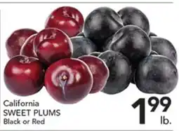 Pete's Fresh Market California SWEET PLUMS offer