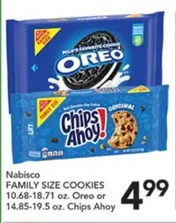 Pete's Fresh Market Nabisco FAMILY SIZE COOKIES offer