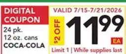 Pete's Fresh Market COCA-COLA offer