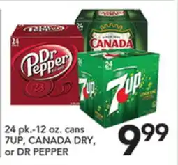 Pete's Fresh Market 7UP, CANADA DRY, or DR PEPPER offer