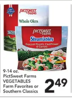 Pete's Fresh Market PictSweet Farms VEGETABLES Farm Favorites or Southern Classics offer