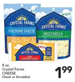 Pete's Fresh Market Crystal Farms CHEESE offer