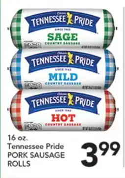 Pete's Fresh Market Tennessee Pride PORK SAUSAGE ROLLS offer