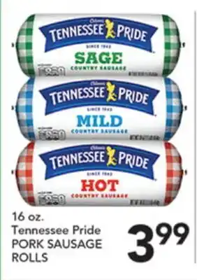 Pete's Fresh Market Tennessee Pride PORK SAUSAGE ROLLS offer