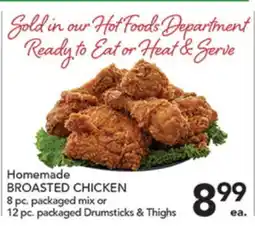 Pete's Fresh Market Homemade BROASTED CHICKEN offer