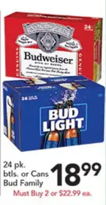 Pete's Fresh Market Bud Family offer