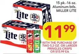 Pete's Fresh Market MILLER LITE offer