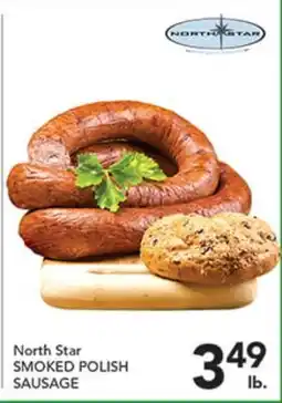 Pete's Fresh Market North Star SMOKED POLISH SAUSAGE offer