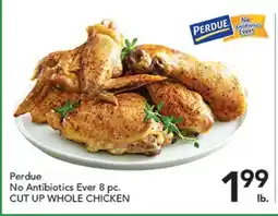 Pete's Fresh Market Perdue No Antibiotics Ever 8 pc. CUT UP WHOLE CHICKEN offer