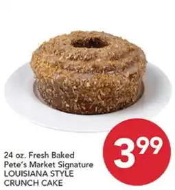 Pete's Fresh Market Pete's Market Signature LOUISIANA STYLE CRUNCH CAKE offer