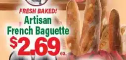 Angelo Caputo's Fresh Market Artisan French Baguette offer