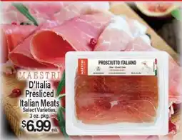 Angelo Caputo's Fresh Market D'Italia Presliced Italian Meats offer