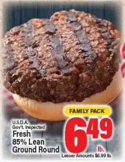 Angelo Caputo's Fresh Market Fresh 85% Lean Ground Round offer