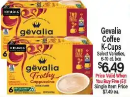 Angelo Caputo's Fresh Market Gevalia Coffee K-Cups offer